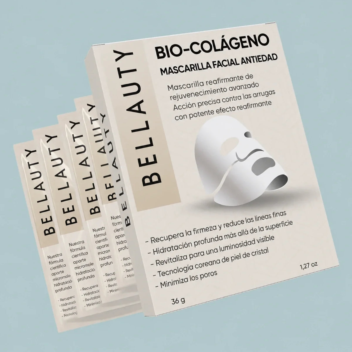 Mascarilla de Biocolágeno Bellauty
