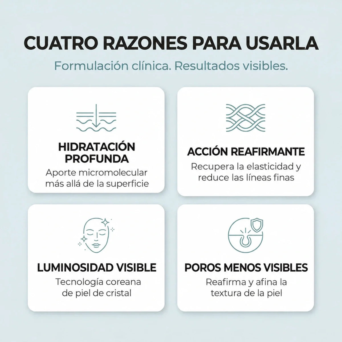 Cuatro razones para usarla